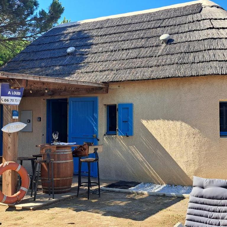 Fraîcheur sous les pins bord du lac marin et 800m mer joli mas de pêcheurs rénové 8 couchages - Haus mit 3 Schlafzimmern - 15