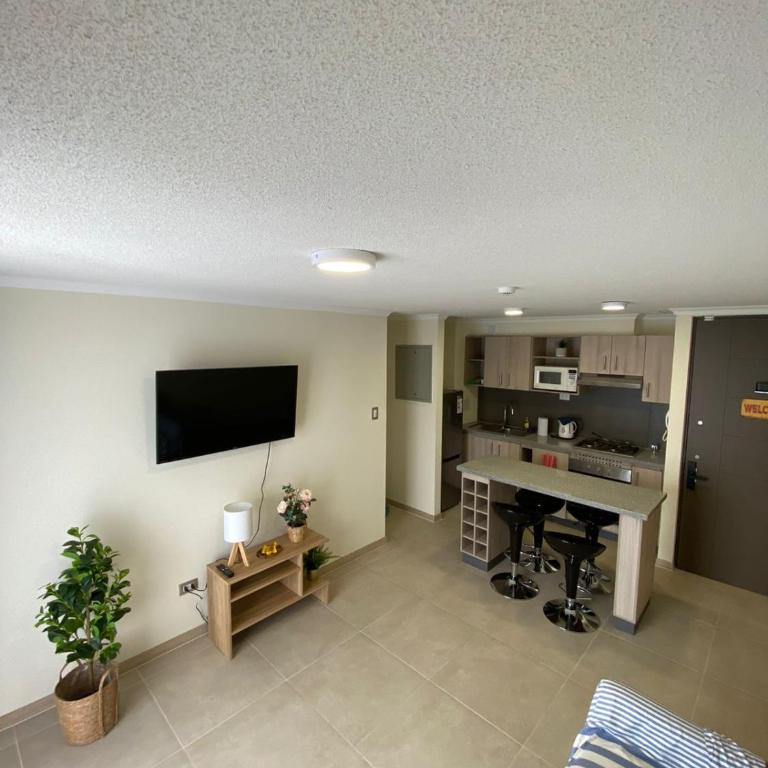 Departamento La Serena moderno y tranquilo con estacionamiento - Two-Bedroom Apartment - 1