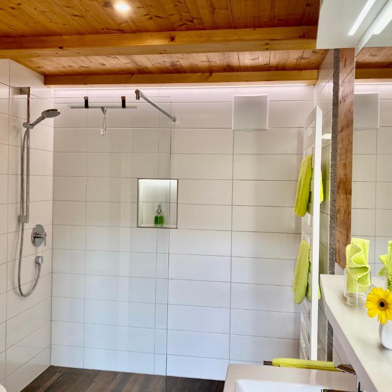 MEB Appartement, luxuriöses Appartement, im Chalet-Stil nur für Zwei, mit privater Sauna im Oberallgäu - Apartment mit Blick auf die Berge - 38