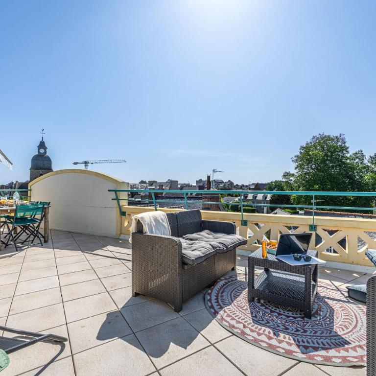 joli toit terrasse Le Celtic - Two-Bedroom Apartment - 1