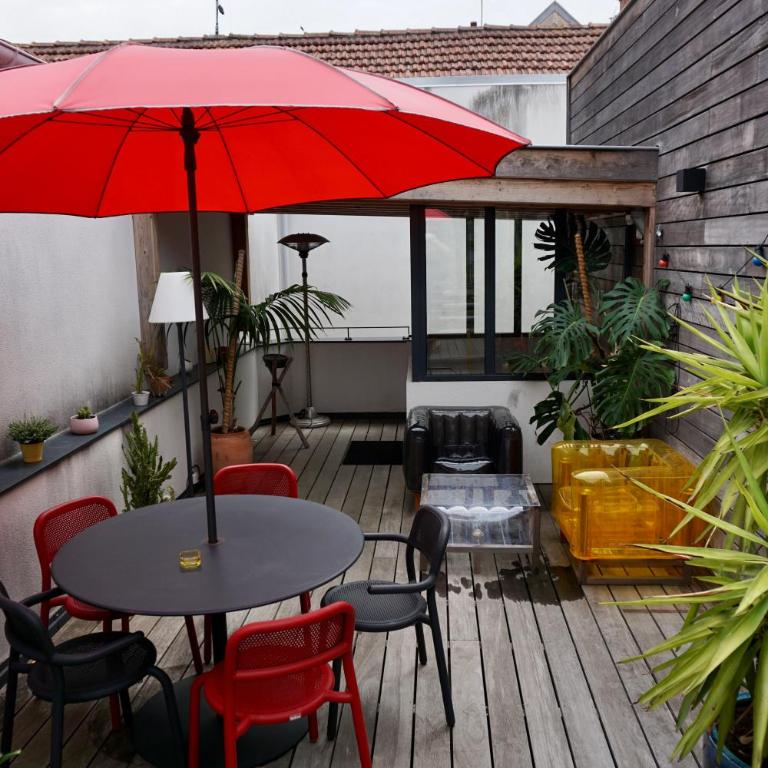 Loft cosy au cœur d'Arcachon ! - Apartment mit 2 Schlafzimmern mit Balkon und Terrasse - 27