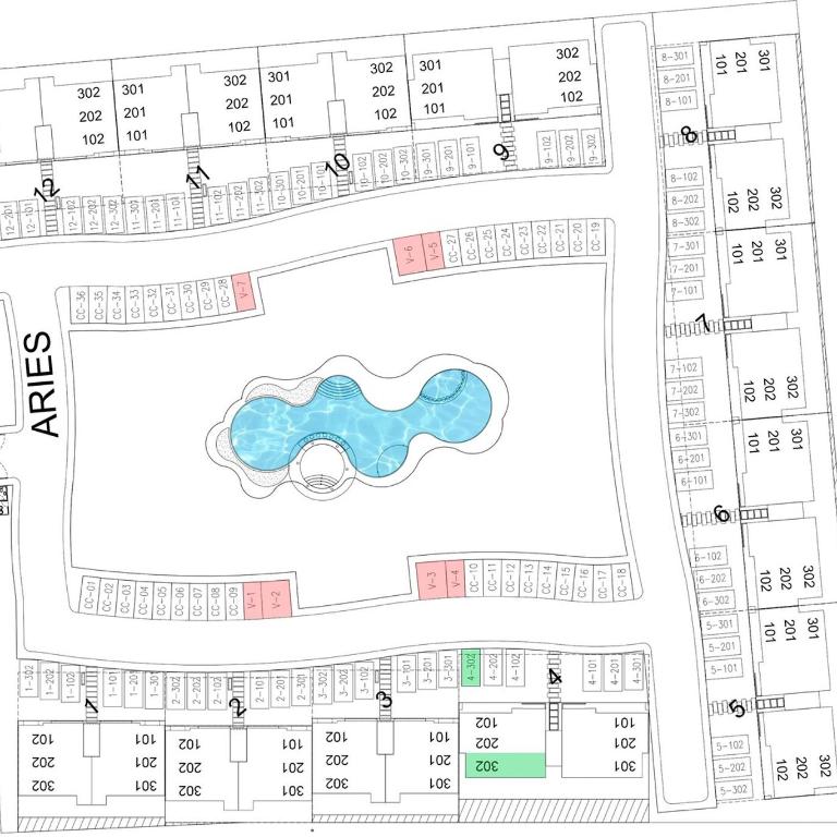 Club de Playa, Alberca y Amenidades - Departamento E4 - Apartamento - 52