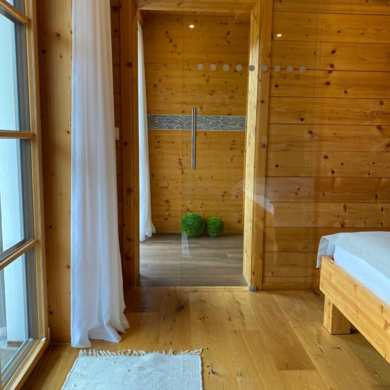 MEB Appartement, luxuriöses Appartement, im Chalet-Stil nur für Zwei, mit privater Sauna im Oberallgäu - Apartment mit Blick auf die Berge - 41