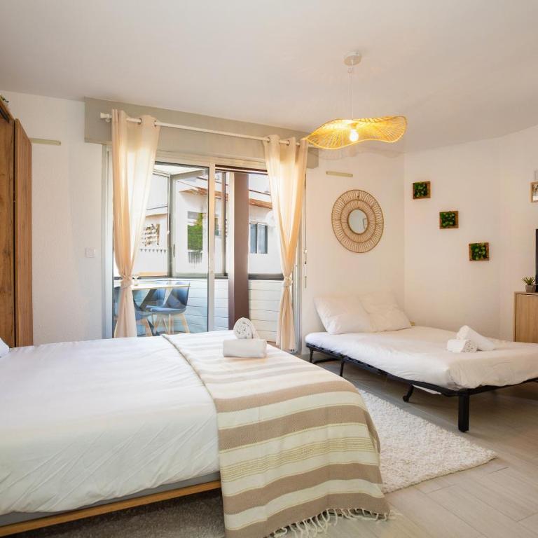 Atlantic Selection - Studio Ivato, au Port de Capbreton - Studio Lit Queen-Size - 7