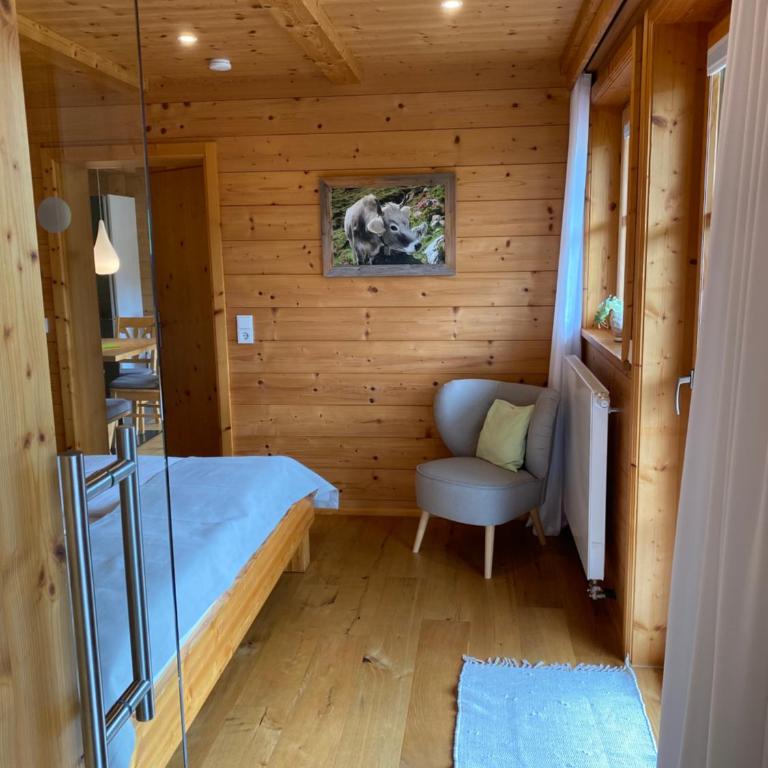MEB Appartement, luxuriöses Appartement, im Chalet-Stil nur für Zwei, mit privater Sauna im Oberallgäu - Apartment mit Blick auf die Berge - 42