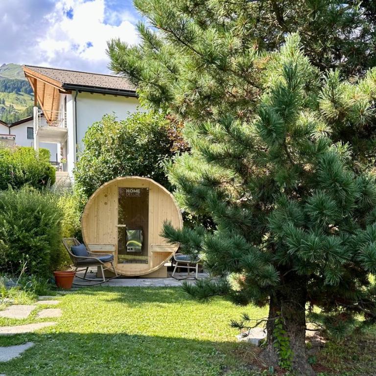 Apartment Blick Schloss Tarasp - Arventraum mit Gartenspa - Apartment mit 1 Schlafzimmer - 6