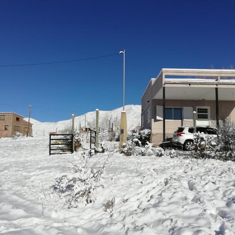 Cabaña moderna con desayuno y blanco en Valle del Sol Potrerillos - Chalet de 2 dormitorios - 3
