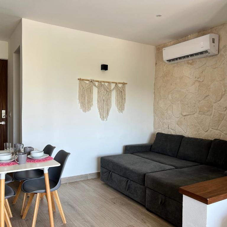 Condo Boho con Roof pool y vista al mar - One-Bedroom Apartment - 4