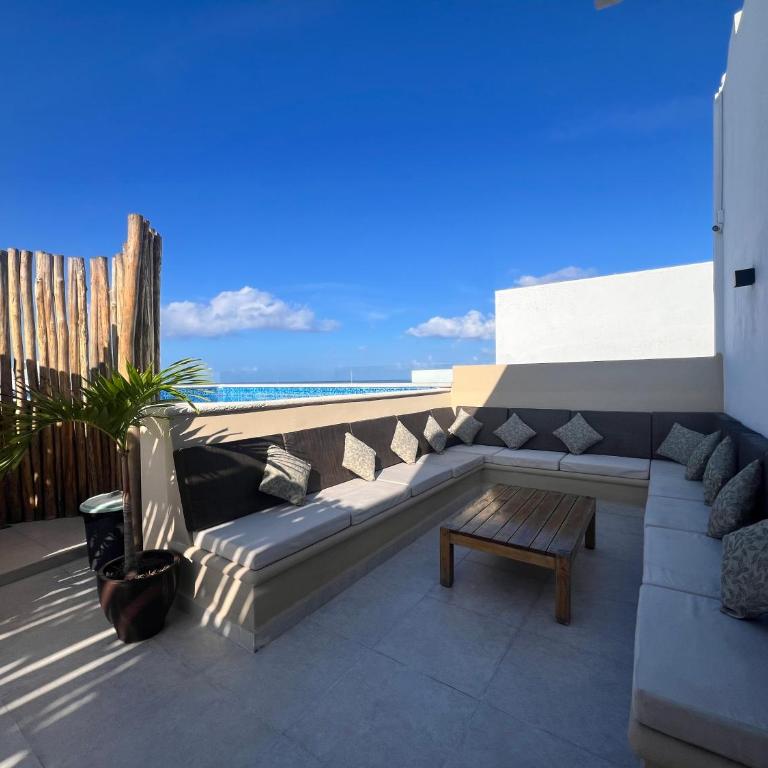 Condo Boho con Roof pool y vista al mar - One-Bedroom Apartment - 18