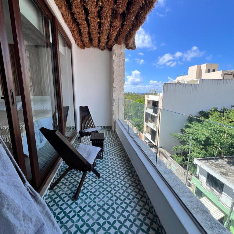 Condo Boho con Roof pool y vista al mar - One-Bedroom Apartment - 10