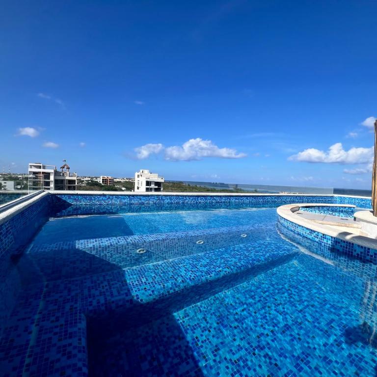 Condo Boho con Roof pool y vista al mar - One-Bedroom Apartment - 7