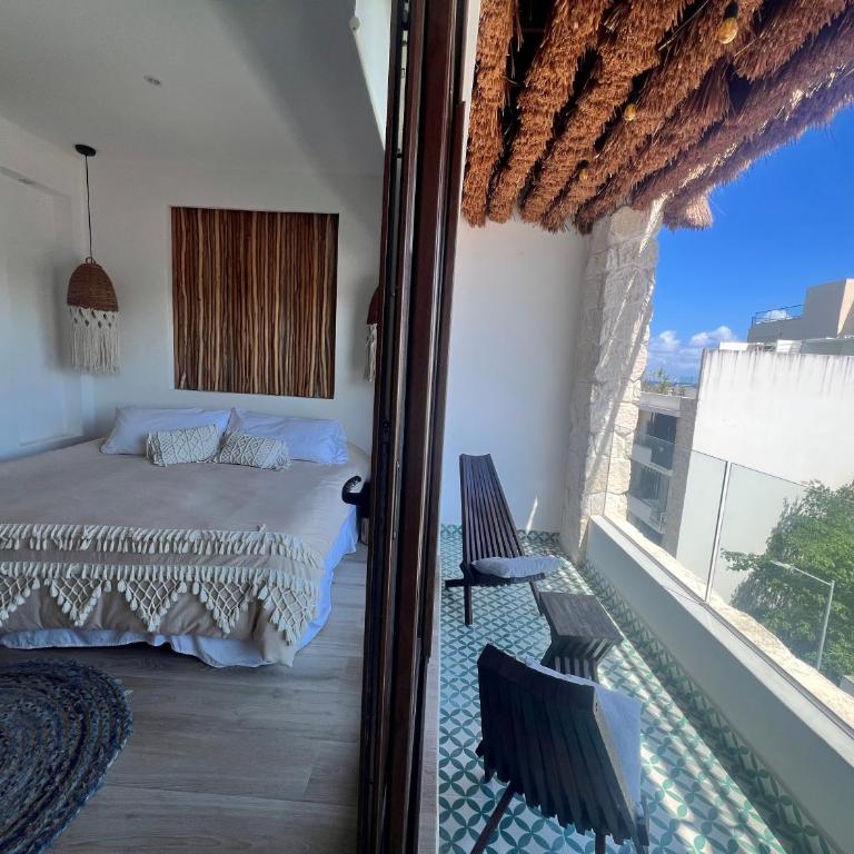Condo Boho con Roof pool y vista al mar - One-Bedroom Apartment - 5