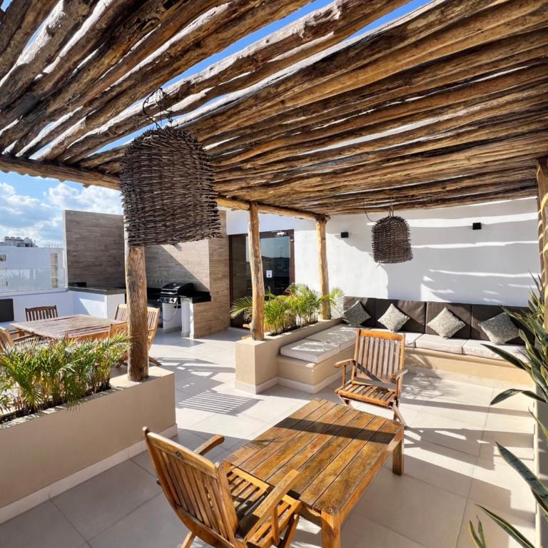 Condo Boho con Roof pool y vista al mar - One-Bedroom Apartment - 30