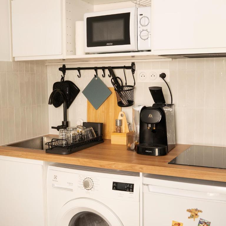 Appartement cosy à deux pas de la Cité Universitaire, accès direct RER B depuis l'aéroport, animaux acceptés - Appartement 1 Chambre - 4