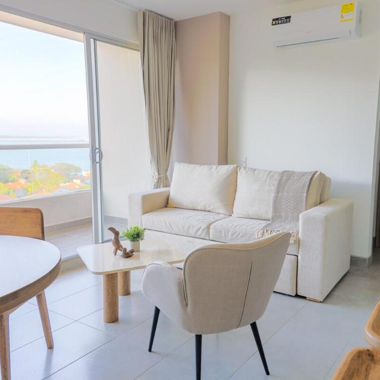 Apartamento lujoso con acceso a playa exclusiva - Apartamento de 2 dormitorios con balcón y vistas al mar - 28