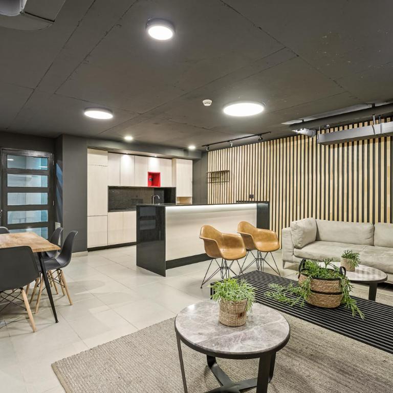 U310 - A pasos del Movistar Arena - 1dorm en Santiago - Wifi- Check in autonomo - Seguridad - Two-Bedroom Apartment - 14