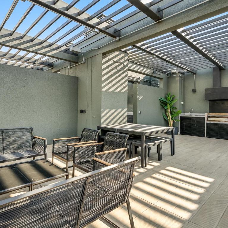 U310 - A pasos del Movistar Arena - 1dorm en Santiago - Wifi- Check in autonomo - Seguridad - Two-Bedroom Apartment - 18