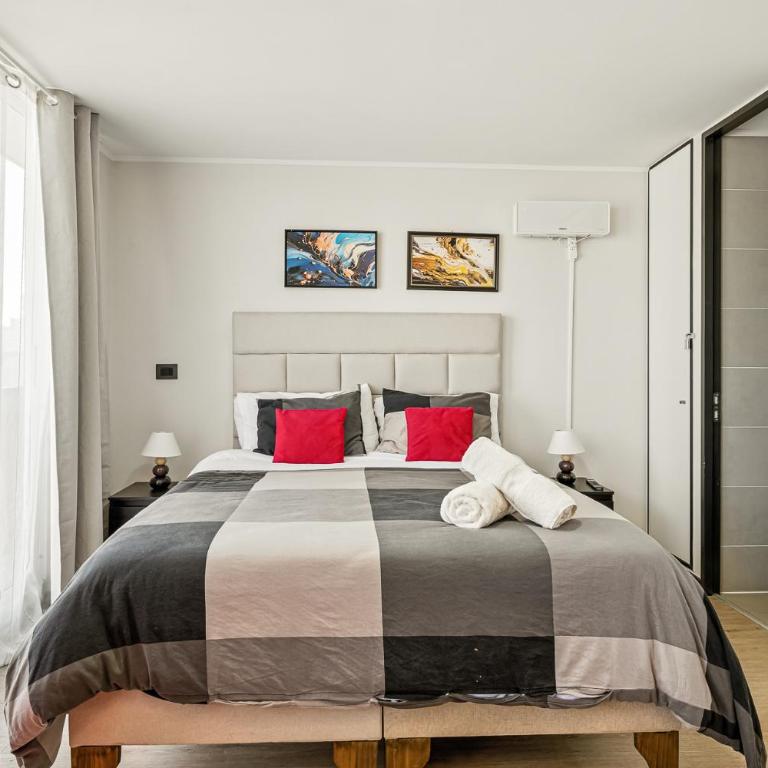 U310 - A pasos del Movistar Arena - 1dorm en Santiago - Wifi- Check in autonomo - Seguridad - Two-Bedroom Apartment - 27