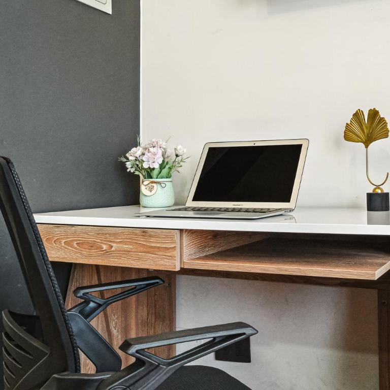 U310 - A pasos del Movistar Arena - 1dorm en Santiago - Wifi- Check in autonomo - Seguridad - Two-Bedroom Apartment - 28