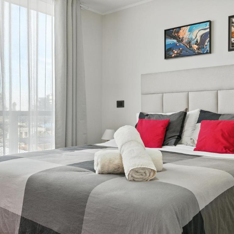 U310 - A pasos del Movistar Arena - 1dorm en Santiago - Wifi- Check in autonomo - Seguridad - Two-Bedroom Apartment - 30
