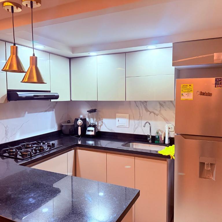 Acogedor apartamento en Bogotá - Two-Bedroom Apartment with Balcony - 6
