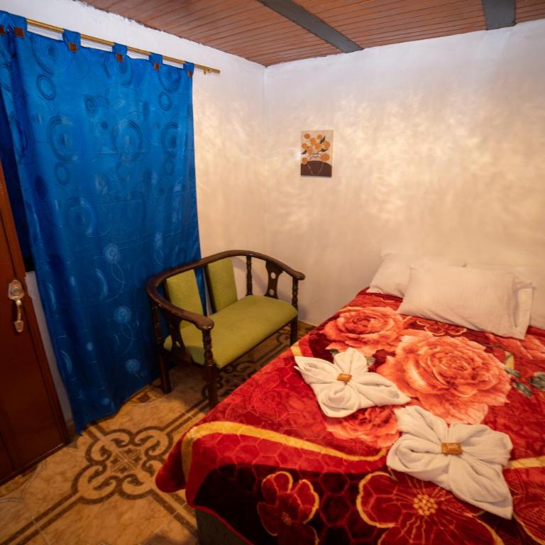 en brazos de la abuela - Triple Room with Shared Bathroom - 3
