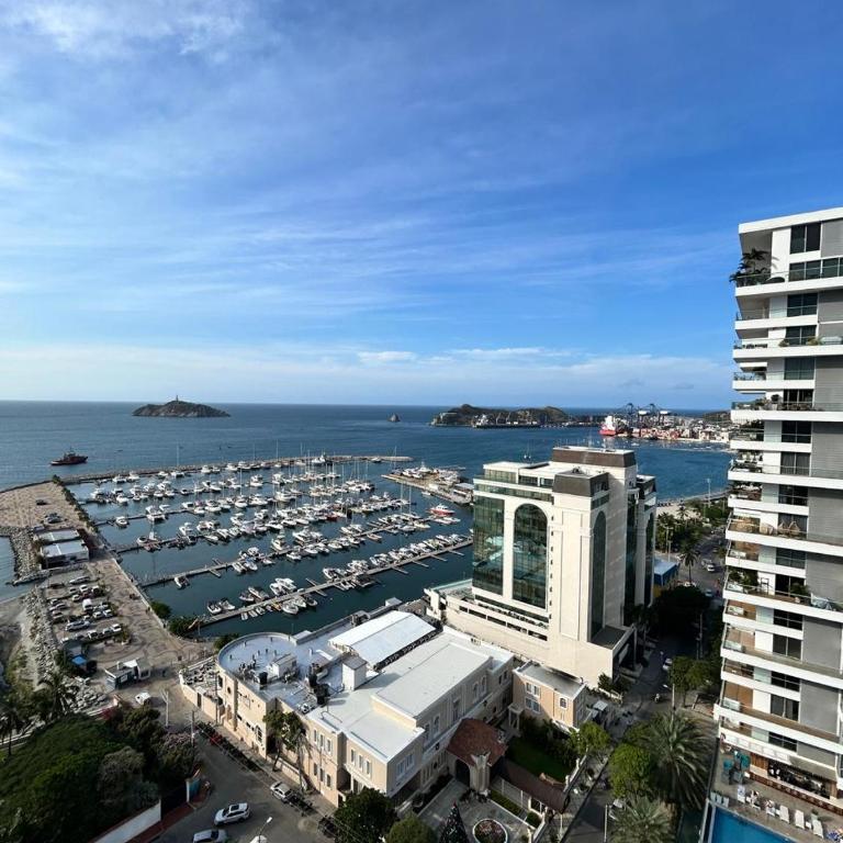 Apartamento Santa Marta - Apartamento Deluxe de 1 dormitorio con vistas a la ciudad - 17