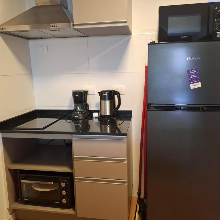 Black - Comfortable and bright, across from Shopping - One-Bedroom Apartment - 10