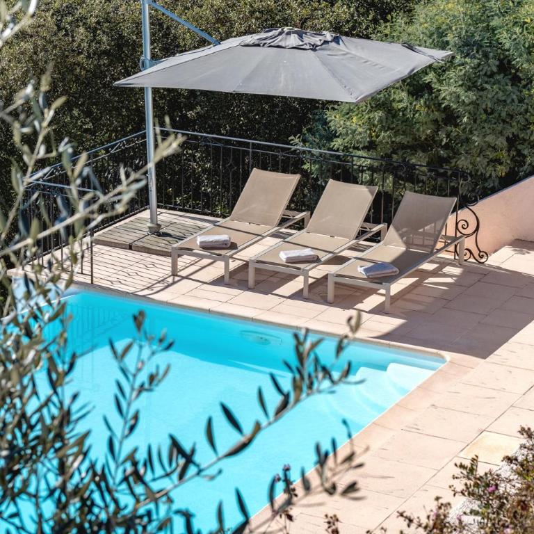 Luxury Villa for 8, private pool, airco, sea and mountain views - Villa - 8