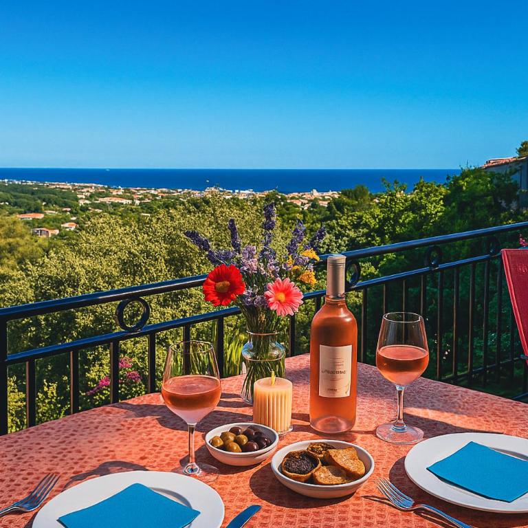 Villa Bleu Azur - Élégance Privée avec Vue Mer & Montagne - Villa - Vue sur Mer - 1