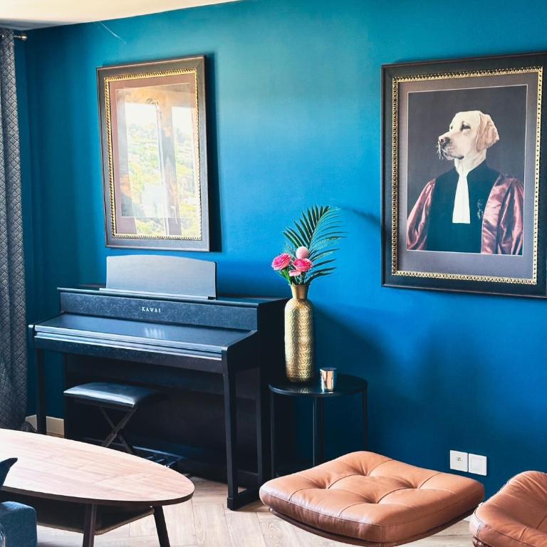 Villa Bleu Azur - Élégance Privée avec Vue Mer & Montagne - Villa - Vue sur Mer - 17
