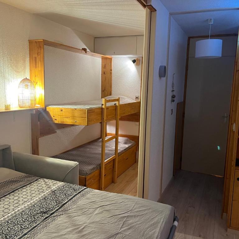 Aollets La Plagne appartement 5 pers sur piste ski in out - Appartement 1 Chambre - 10