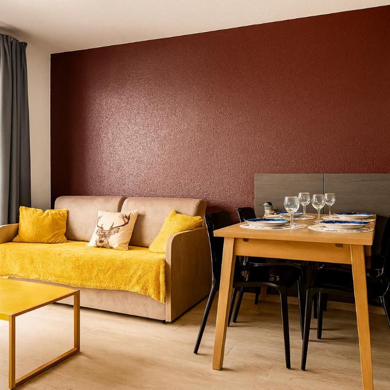 Appartement familial avec parking centre Valberg - Appartement 1 Chambre - 4