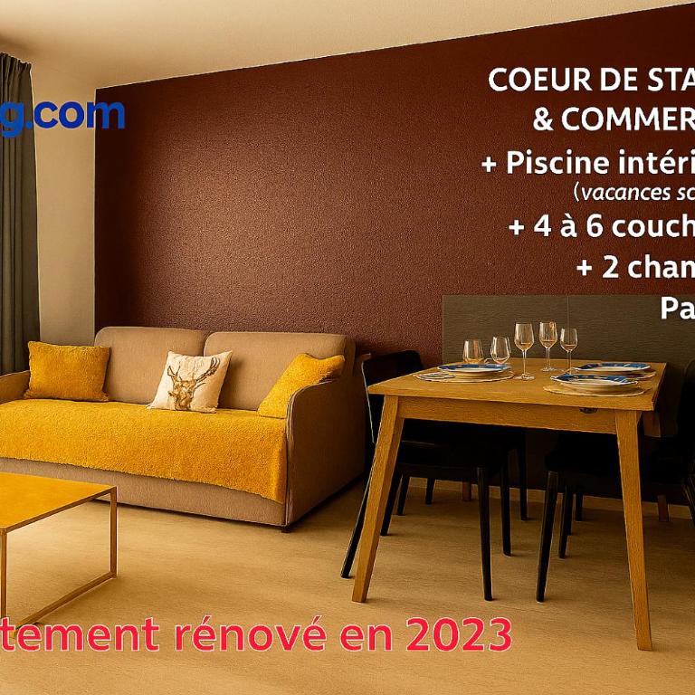 Appartement familial avec parking centre Valberg - Appartement 1 Chambre - 1