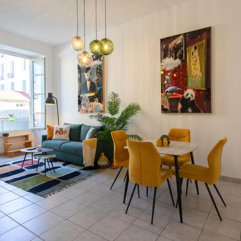#56 Staywizus - 2P Massena Central close promenade, Old Town, AC - Appartement 1 Chambre - 10
