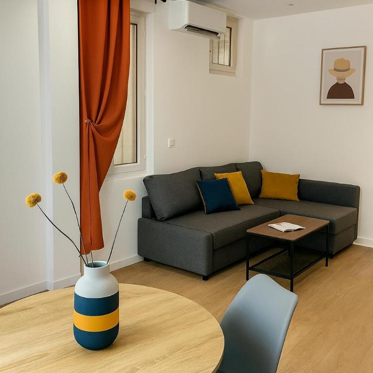 Appart T1 Port la Madrague 15 min Vélodrome - Apartment mit 1 Schlafzimmer - 2
