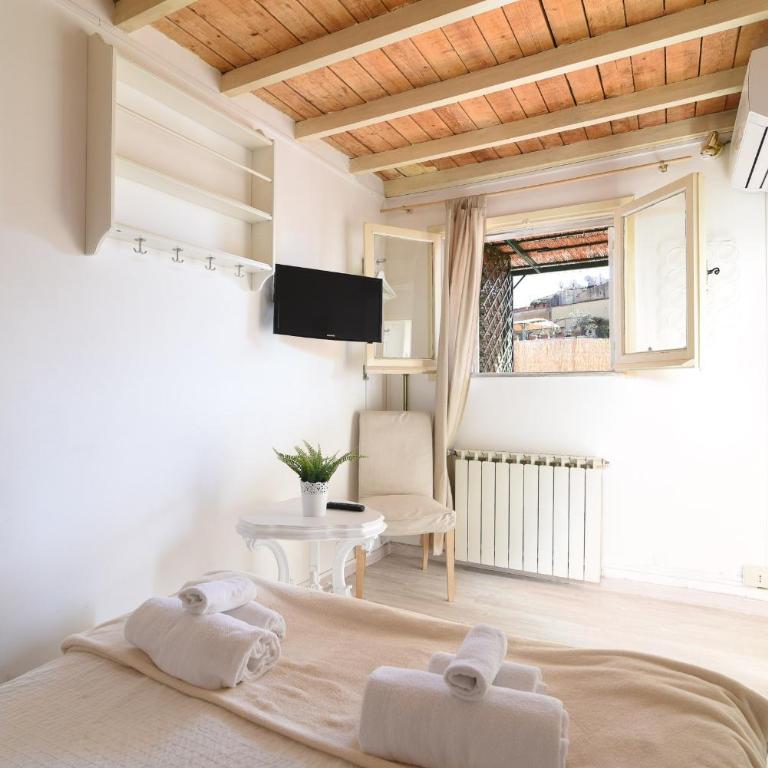Navona studio with terrace Backpackers - Appartamento con 1 Camera da Letto - 4