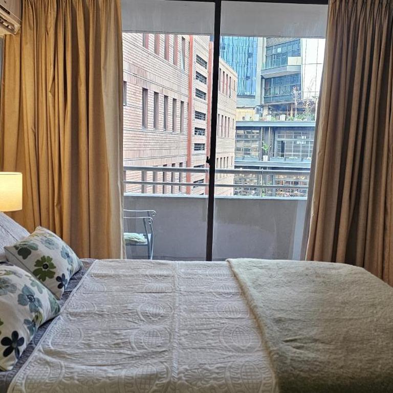 Costanera Center - Las Condes - estacionamiento - Apartamento de 1 dormitorio con terraza - 8