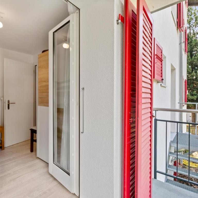 Zermatt, 4 pers, 3 lits - Balcon avec vue et petit jardin - Apartment mit 2 Schlafzimmern - 34