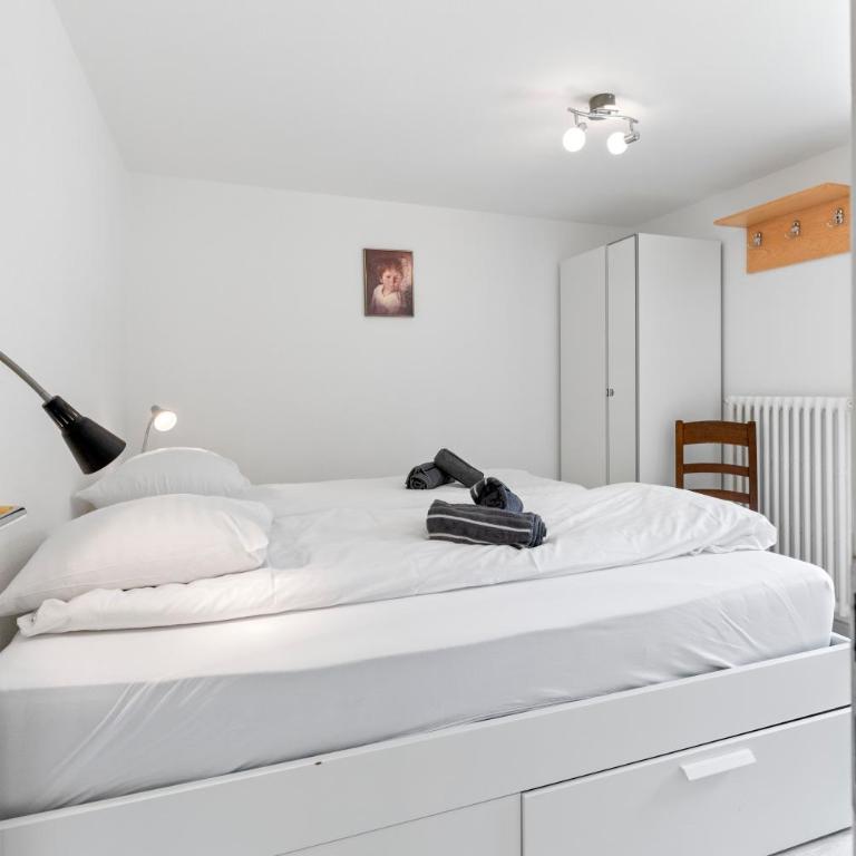 Zermatt, 4 pers, 3 lits - Balcon avec vue et petit jardin - Apartment mit 2 Schlafzimmern - 30