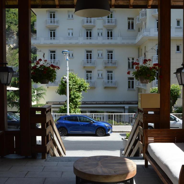 Hôtel l'Hermitage - Chambre Double avec Terrasse - 3
