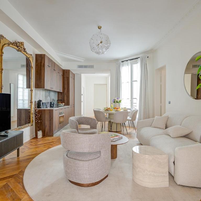 3-bedroom Luxurious and Elegant Family Flat - Vendôme - with AC - Appartement 3 Chambres - 4