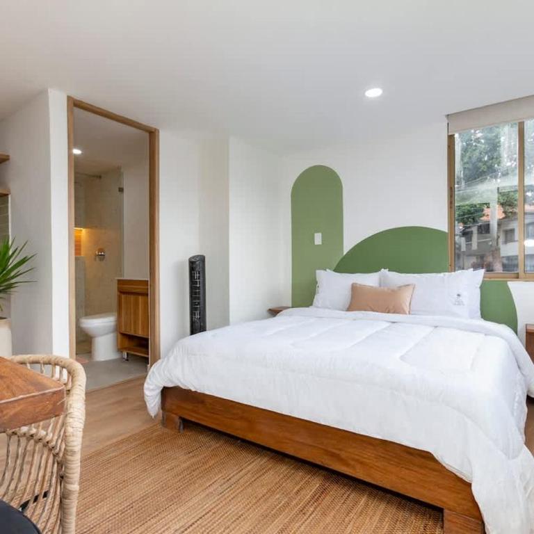 Laureles Apt-Big Windows-Smart lock- AC - Apartment - 2