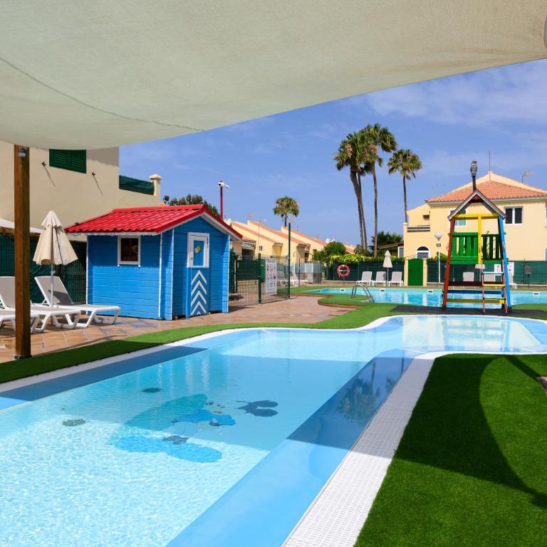 Bungalow with Terrace BBQ Pool in Maspalomas - Apartment - 7
