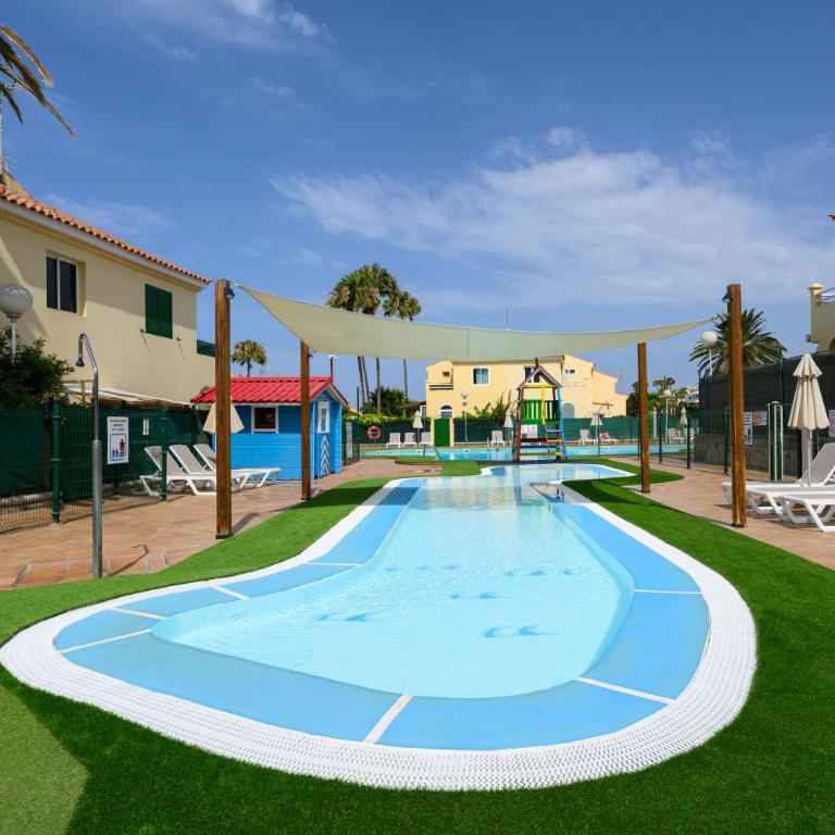 Bungalow with Terrace BBQ Pool in Maspalomas - Apartment - 6