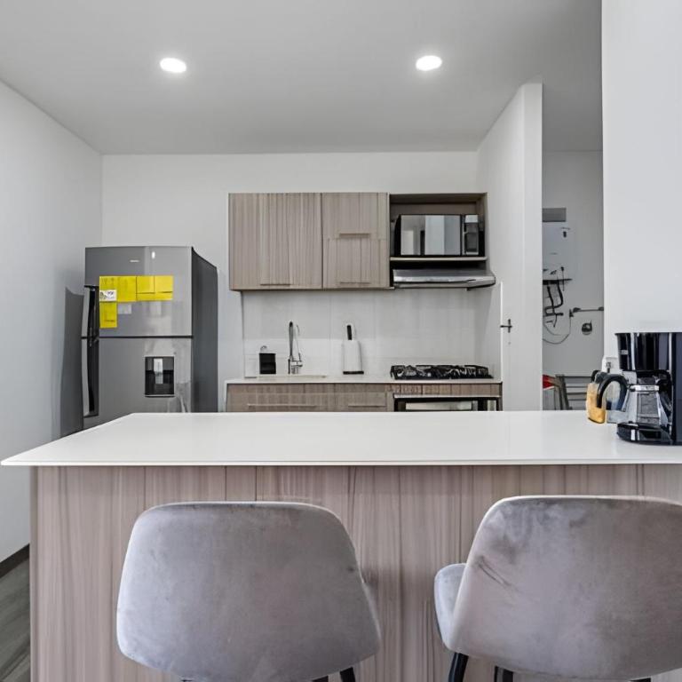 Clase 48 apt1002 - Loft with Panoramic Views and AC - Apartamento - 15