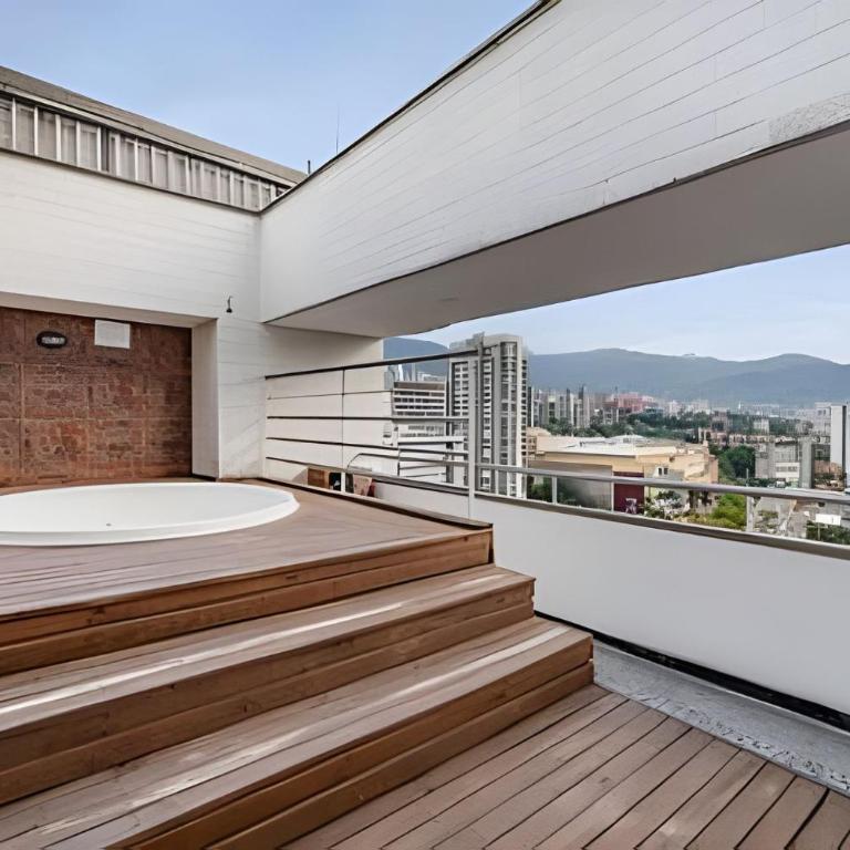 Torre 6 Sur - Loft moderno: Balcón, AC / Poblado - Apartment - 21
