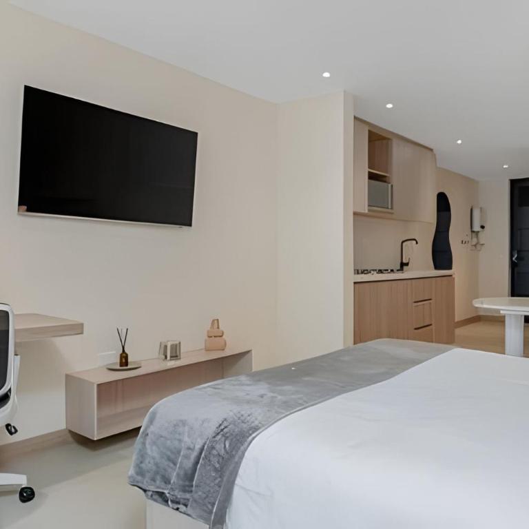 Solei Loft 303 - Loft Moderno en Poblado con AC - Apartment - 4