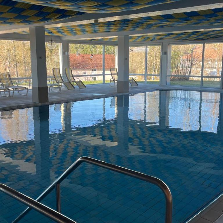 Ferienwohnung Kaiserblick - Pool Sauna Bergsicht - Appartement 1 Chambre avec Balcon et Vue sur les Montagnes - 14