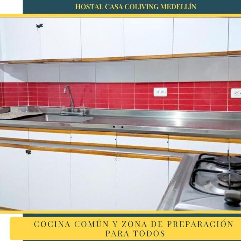 Hostal Casa Coliving Medellin - Double Room - 15